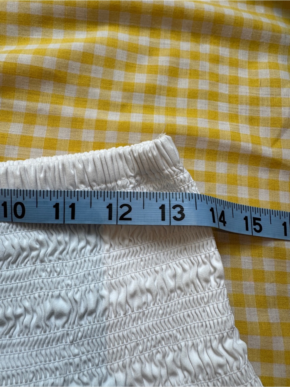 Madewell White Smocked Waist Midi Maxi Skirt Poplin - Picture 4 of 9